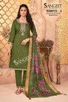 Romiyo 2 By Sangeet Roman Silk Wholesale Kurti With Bottom Dupatta In India