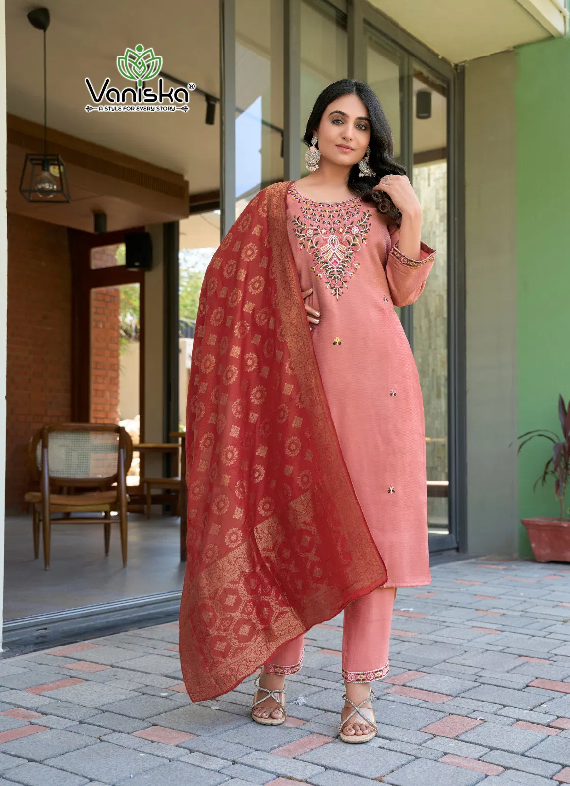 Fantasy Vol 1 By Vaniska Viscose Kurti With Bottom Dupatta Wholesale Online