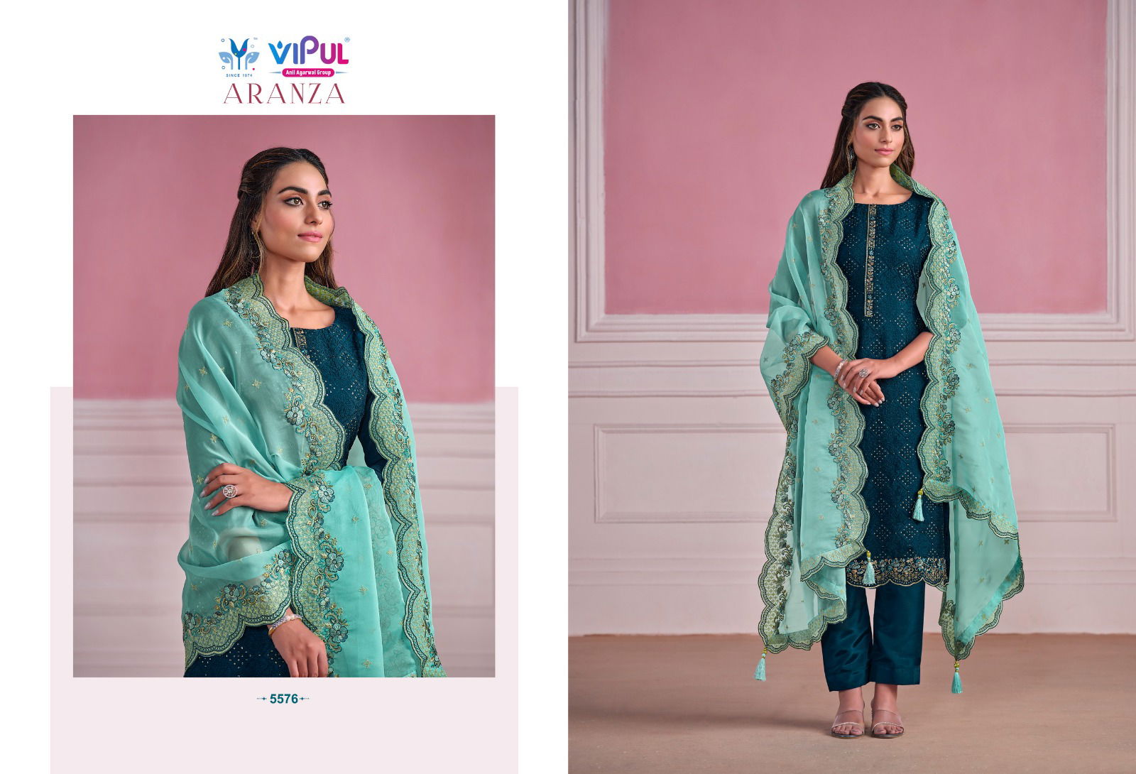 Aranza By Vipul Heavy Designer Salwar Suits Catalog