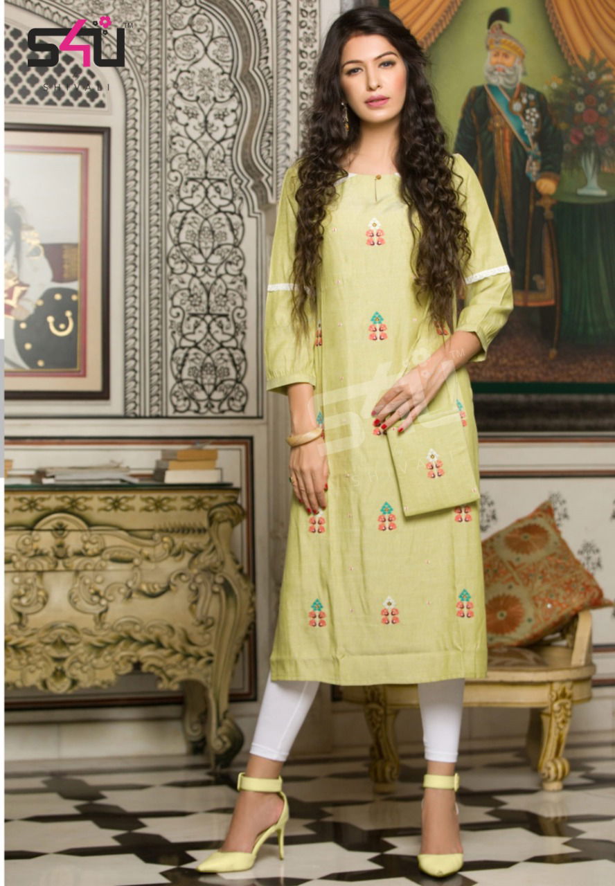 S4u Fyre 2 Latest Fancy Regular Casual Wear Printed Cotton Designer Kurtis Collection
