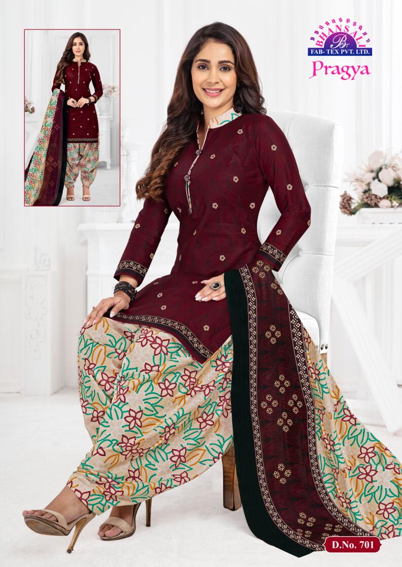 Bhansali Pragya 7 Ready Made Casual Daily Wear Cotton Readymade Dress Collection