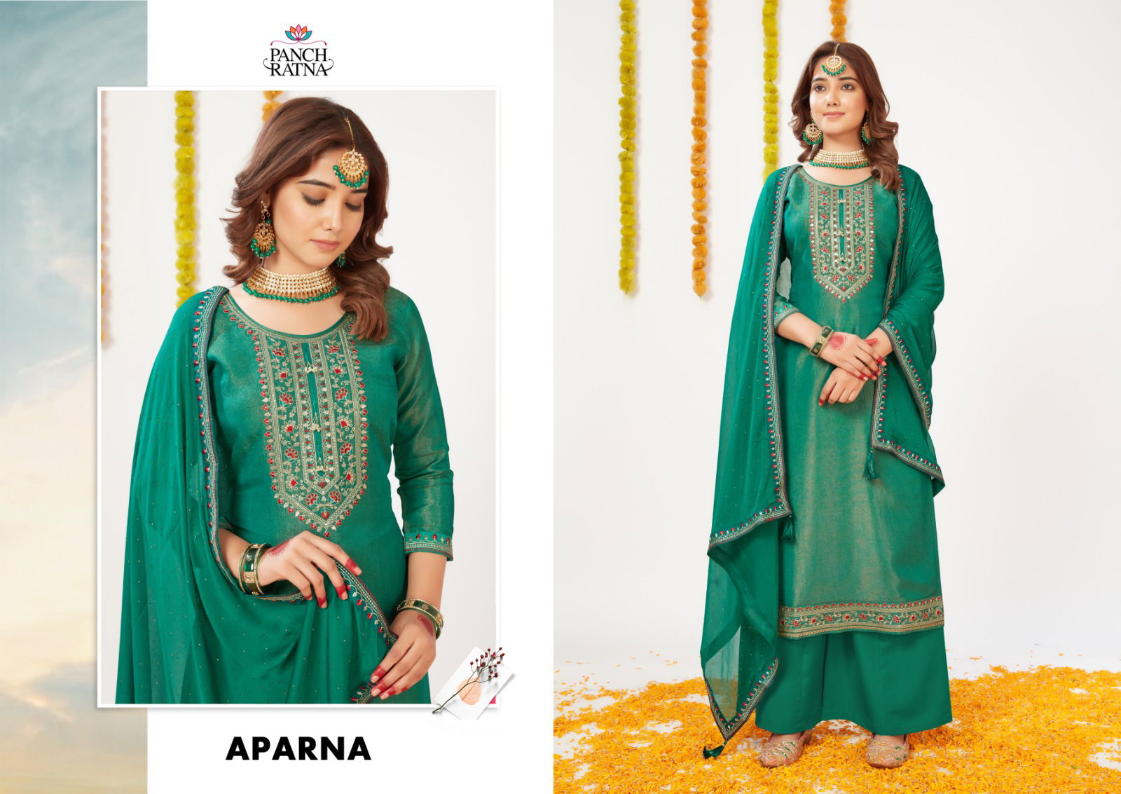 Aparna By Panch Ratna Cotton Dress Material Wholesale Market In Surat With Price
