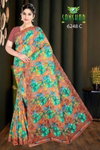 Pallavi Pqr By Sanskar Georgette Casual Wear Saree Wholesale In India