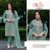 Motifz 5014 A C D G Organza Embroidery Wholesale Pakistani Salwar Suits In India