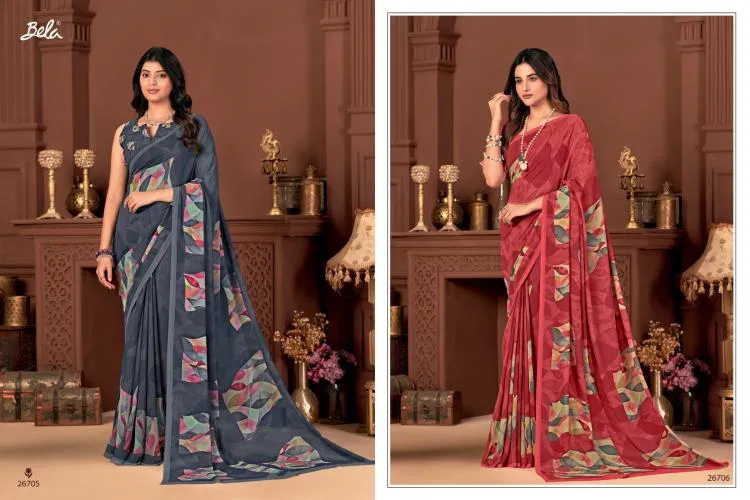 Cherish Vol 2 By Bela Fashion Weightless Stylish Saree Wholesale Market In Surat
