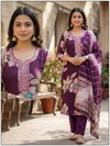 Naisha K 724 Vertican Discharge Print Kurti With Bottom Dupatta Wholesale Online