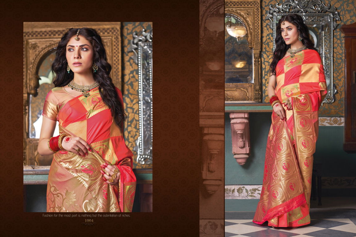 Sangam Purnima Designer Fancy Wedding Wear Banarasi Silk Printed Saree Collection
