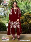 Ramsha R 1377 Nx Georgette Embroidered Ready Made Salwar Suits Wholesale Distributors In India