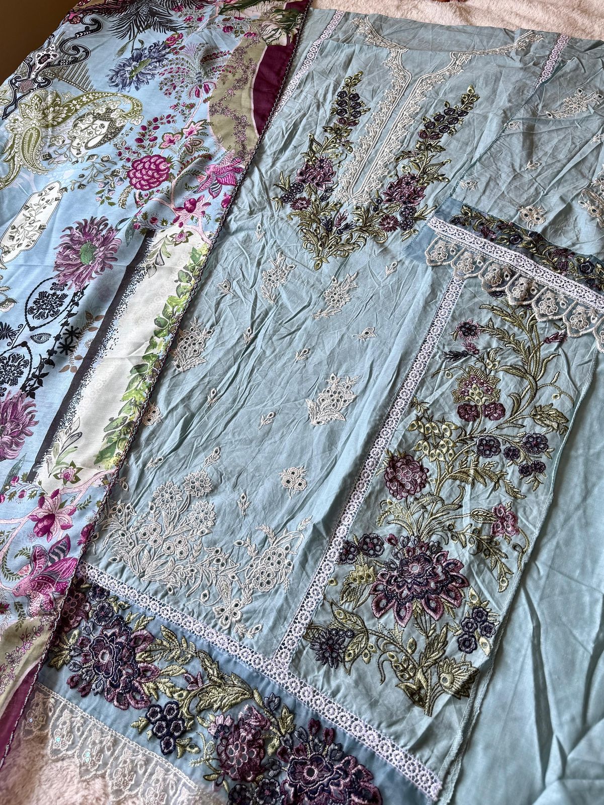 Jihan Taskeen Vol 2 Cotton Embroiderey Surat Pakistani Suits Wholesale Market