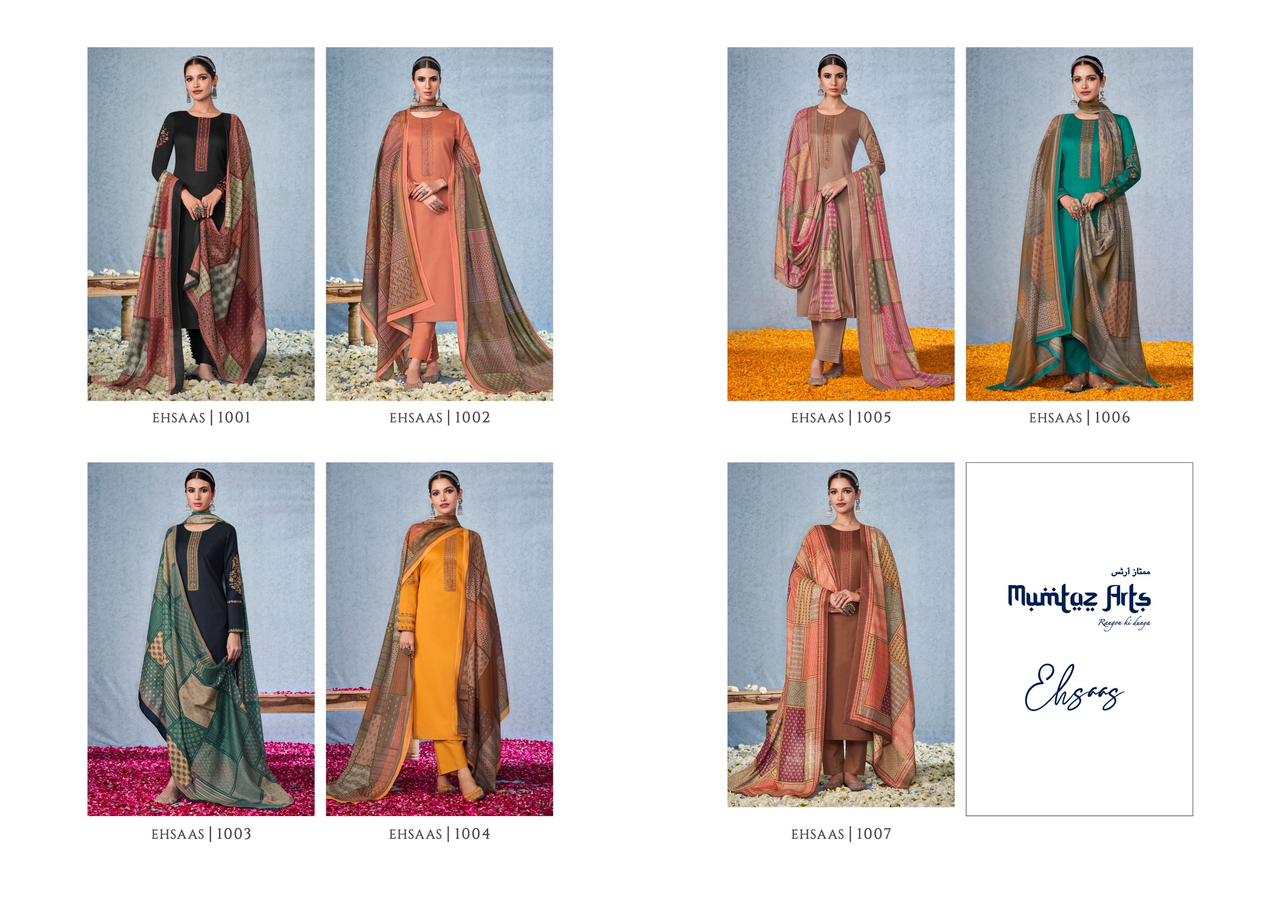Mumtaz Art Ehsaas Digital Print Exclusive Salwar Kameez Catalog