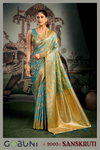 Sanskruti By Gobuni Premium Soft Silk With Zhallar Saree Exporters In India