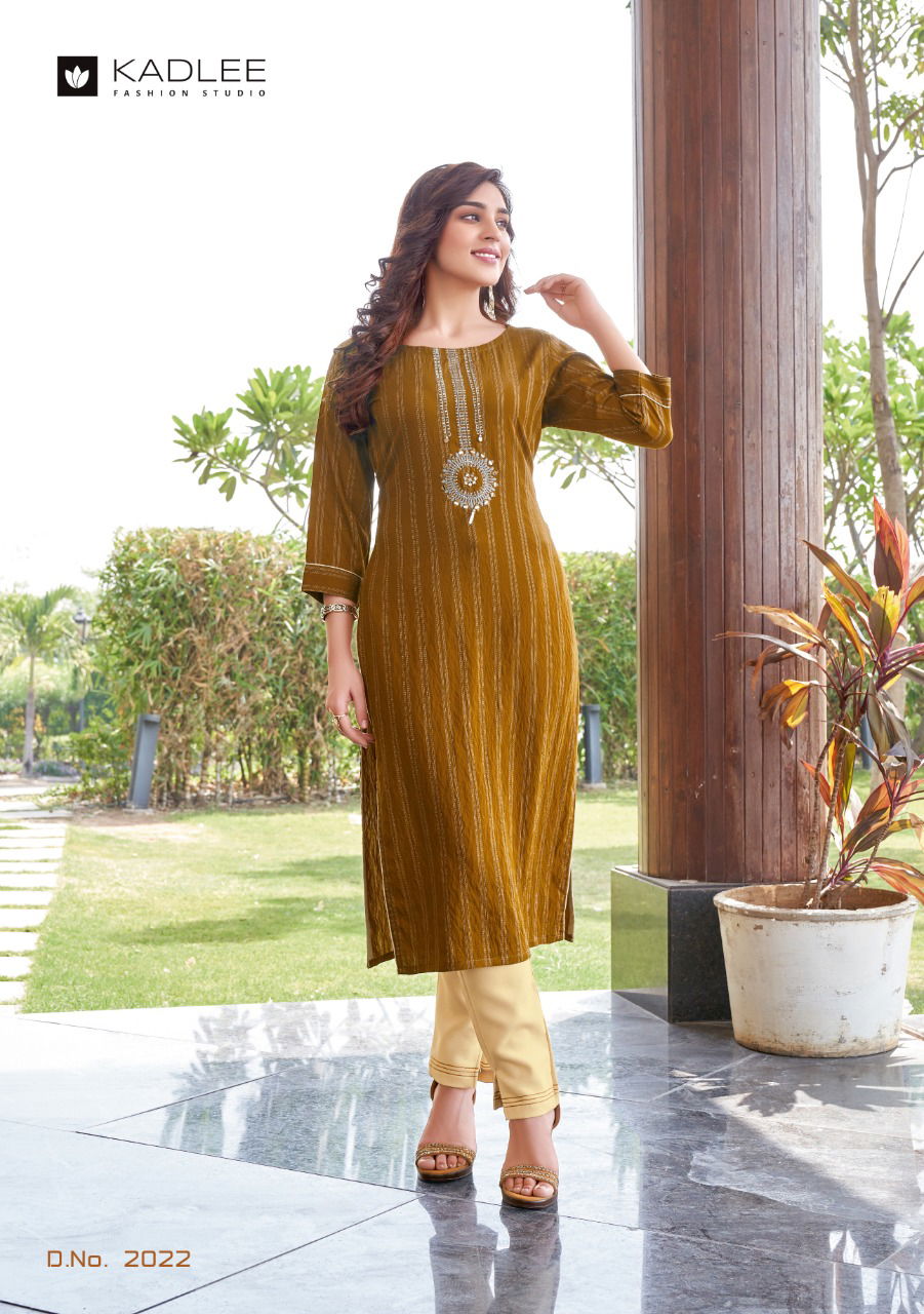 Shalinee Fancy Festive Wear Heavy Designer Pure Cotton Kurti