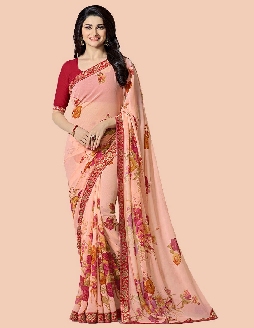 Gaurvi 15 Georgette Printed Daily Wear Sarees Catalog