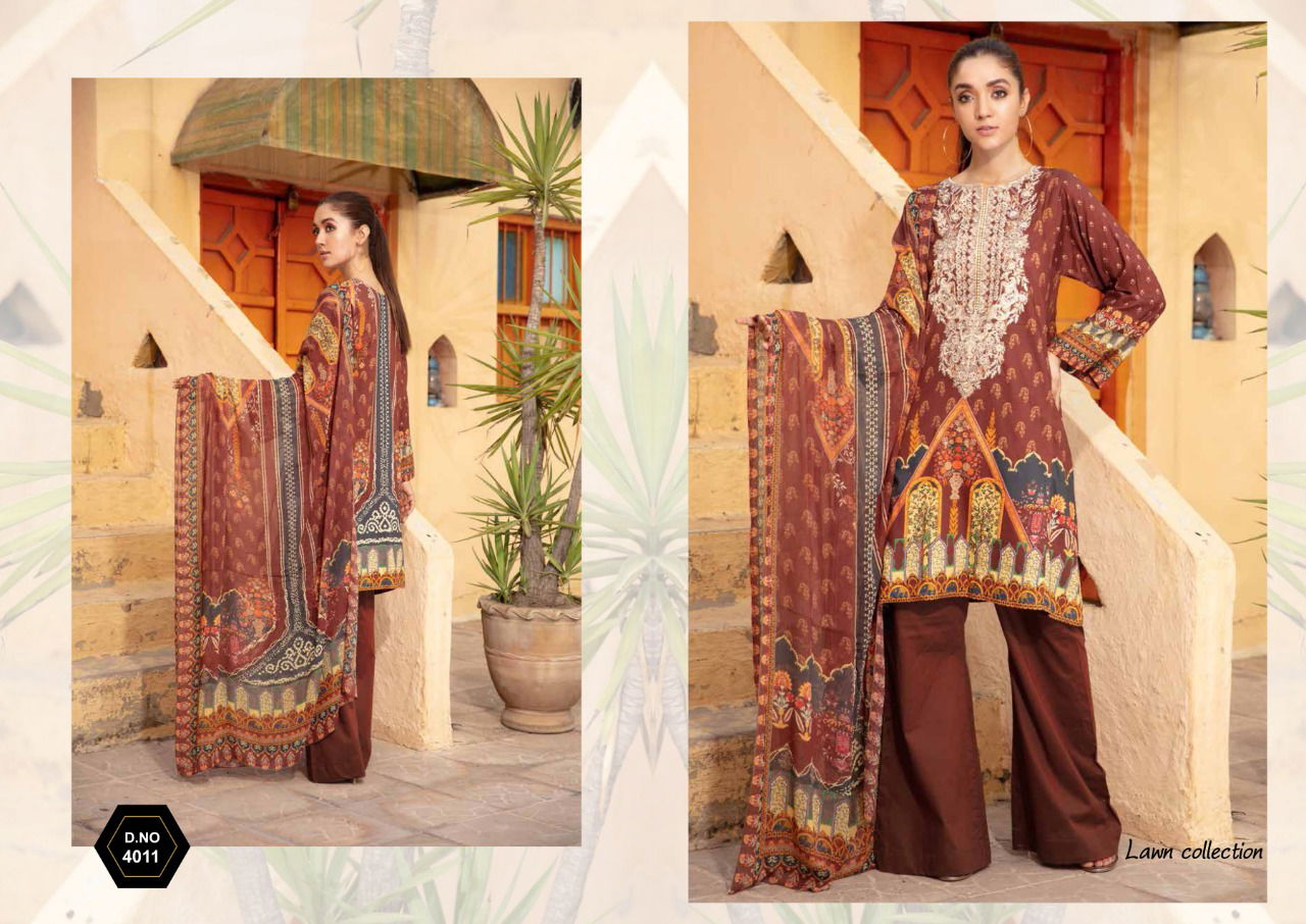 Anaya Luxury Latest Designer Printed Pure Lawn Dress Material Collection 