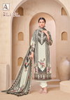 Black Biba By Alok Suit Viscose Maslin Printed Dress Material Wholesale Price In Surat
