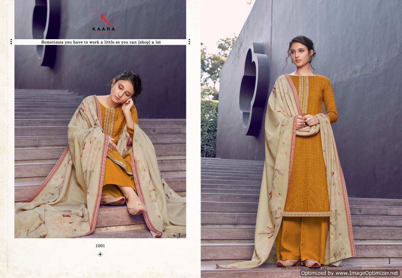 Kaara Makhmali Fancy Designer latest Casual Wear Pure Pashmina Designer Salwar Kameez Collection
