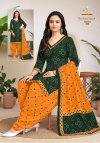 Miss World Bandhani Special Vol 16 Cotton Wholesale Dress Material Suppliers In Mumbai