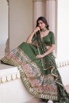 KA 5051 Designer Vichitra Silk Embroidered Lehenga With Blouse Dupatta Wholesale Online