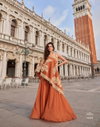 Crown By Sayuri Crepe Embroiderey Designer Indo Western Wholesale In Surat