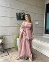 Nsr 691 Heavy Faux Georgette Embroidery Sharara Readymade Suits Orders In Surat