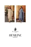 Hemline Ladolce By Aiqa Bemrg Muslin Silk Designer Salwar Kameez Exporters In India