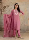 Naisha K 276 Fancy Cotton Embroidered Kurti With Bottom Dupatta Best Wholesale Shop In Surat