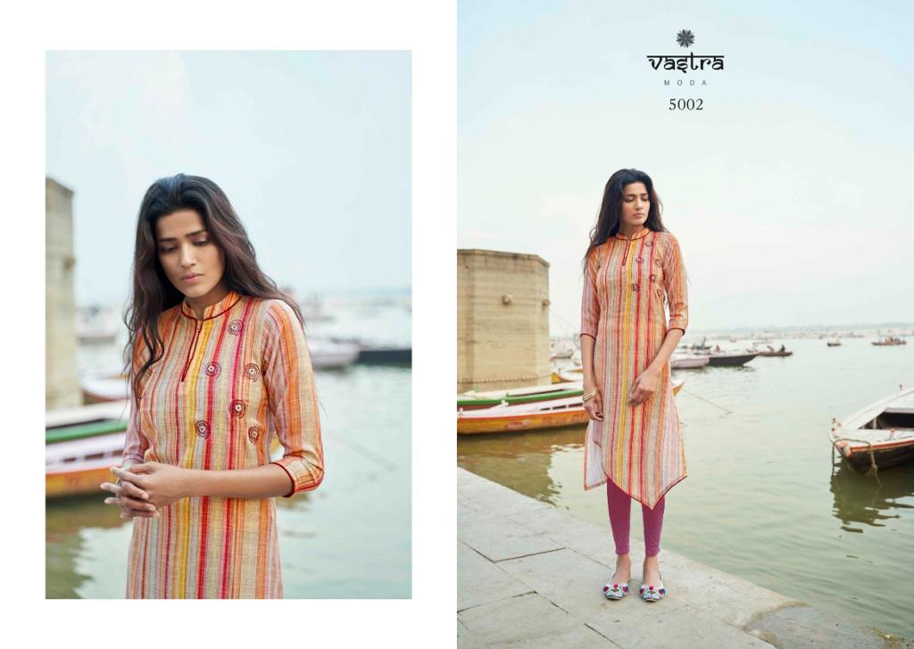 Vastra Benaras 1 Latest Designer Casual Wear Digital Printed Kurti Collection  
