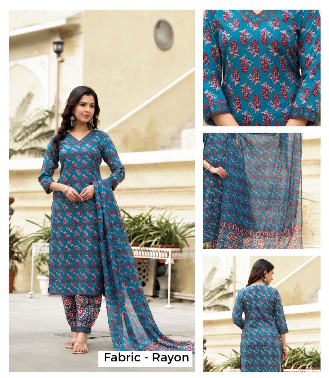 Av Daily Wear Best Kurti With Bottom Dupatta Wholesale Shop In Surat
