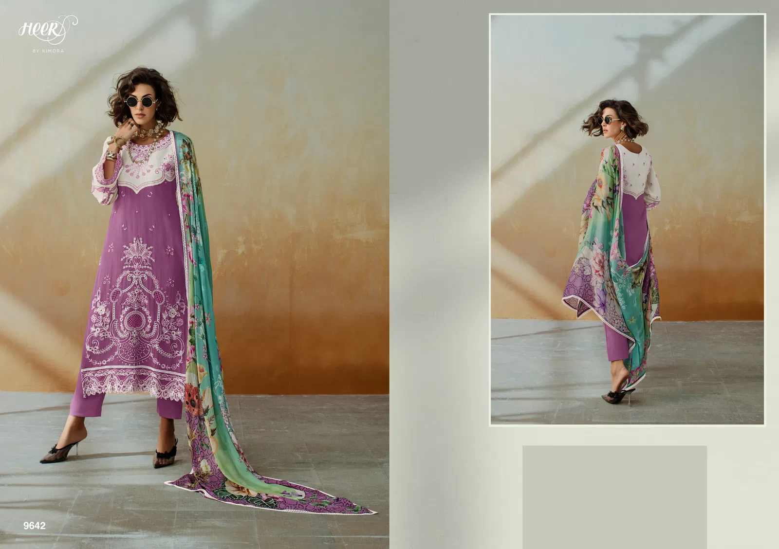 Chic By Kimora Heer Muslin Embroidery Salwar Suits Wholesale Shop In Surat
