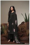 Agatha 3741 By Ganga Satin Cotton Embroidred Suit Suppliers In India