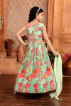 Aaradhna 652 Kids Star Georgette Flower Printed Lehenga Choli