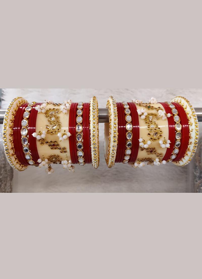 Gorgeous Fancy Bridal  And Party Wear Bangles Collection With Stone Work