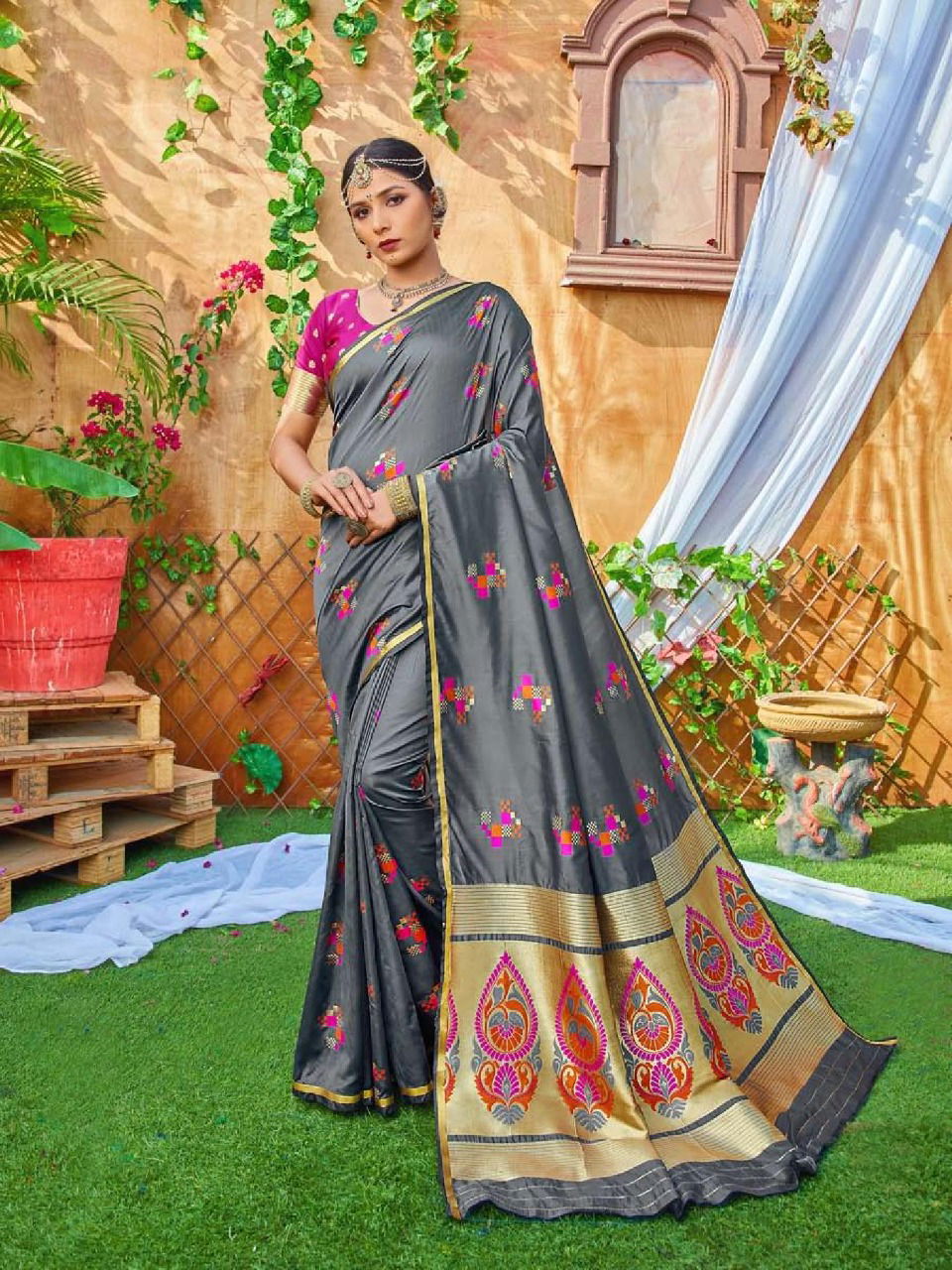 Shangrila Tambul Silk 2 Latest Fancy Casual Wear Silk Sarees Collection