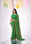 Shree By Sanskar Georgette Fancy Printed Saree Wholesale Clothing Suppliers In India
