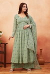 Ctz Amritaayai Georgette Anarkali Kurti Set Wholesale In India