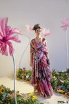 Spring Aura By Sanjana Fancy Printed Cocktail Wear Saree Orders In India
