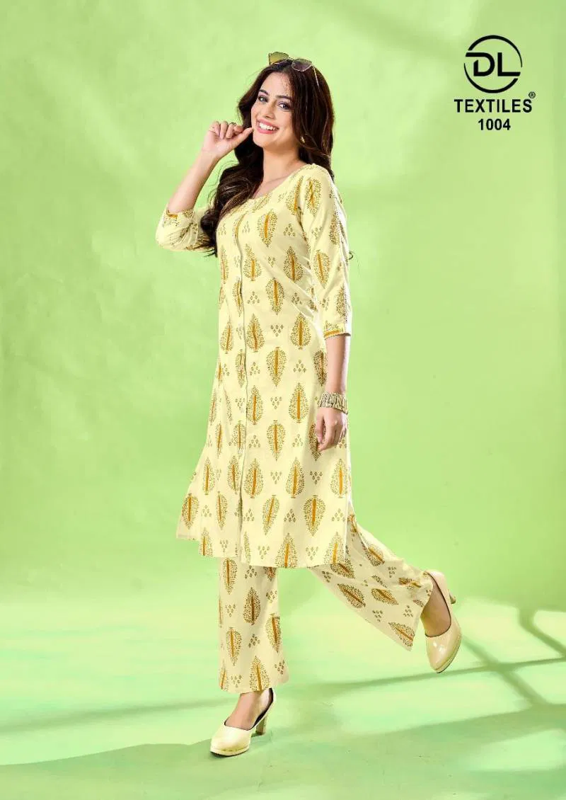 A Line Vol 1 By Dl Casual Wear Cotton Printed Co Ord Sets Suppliers In India
