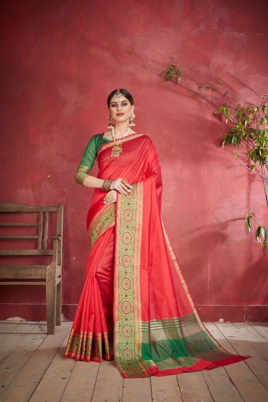 New Collection Of Party Wear Silk Saree