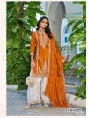 1123 To 1126 By Silsila Blooming Chinon Designer Plazzo Suits
