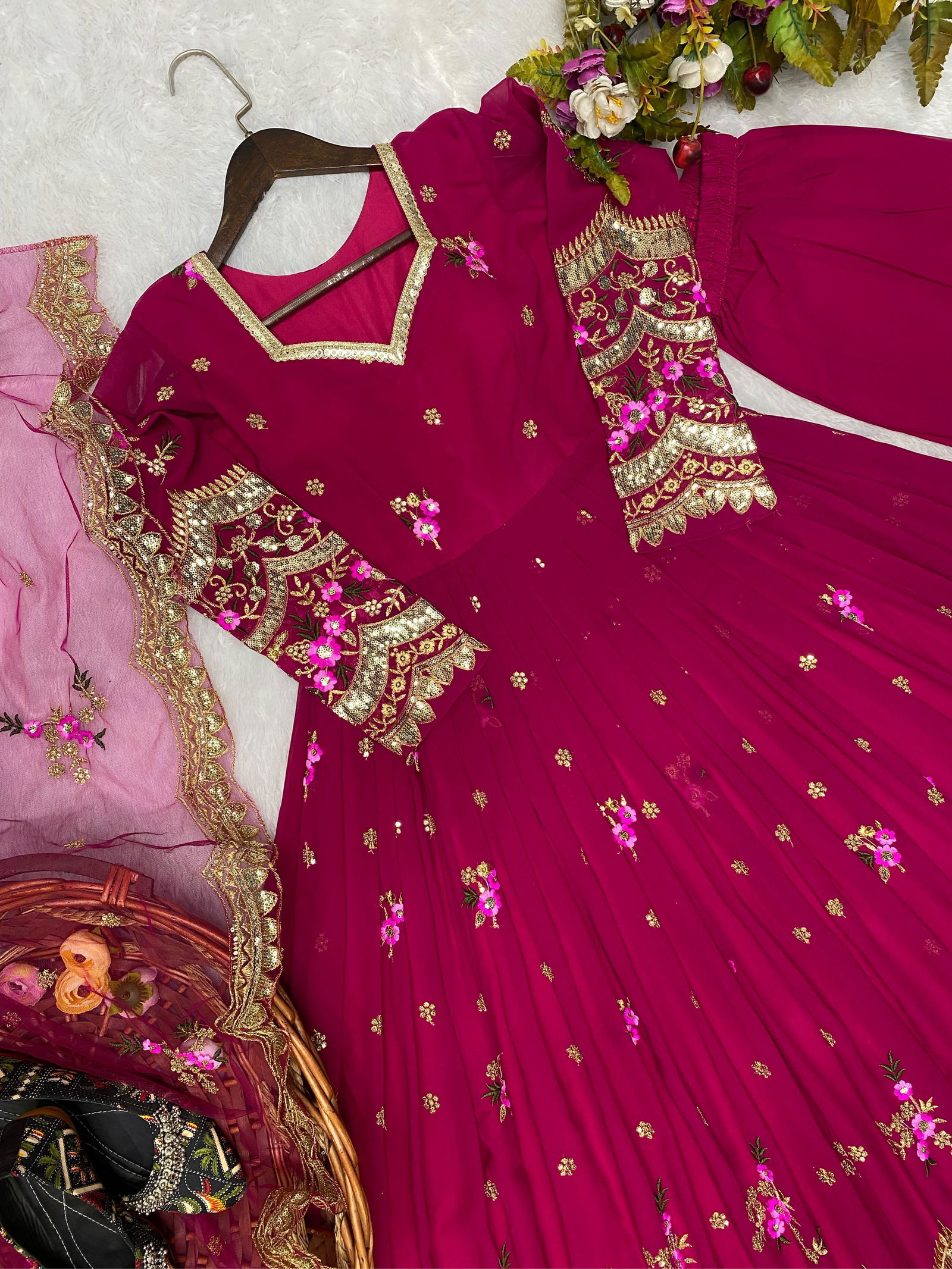 Lg 1761 Anarkali Kurtis With Bottom Dupatta Catalog