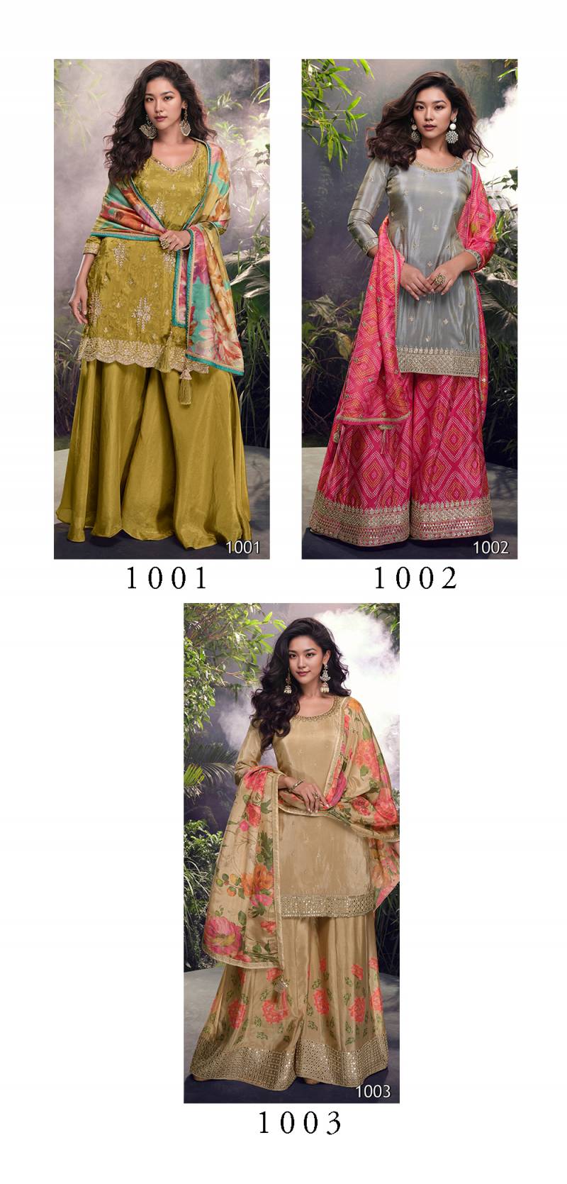 Zeeya 01 Simar Embroidered Designer Salwar Kameez Wholesale Clothing Distributors In India