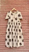 K 1060 By Naisha Cotton Printed Ladies One Piece Dress
