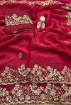 Vt 799 T Space Silk Embroidery Worked Premium Saree Wholesale Price In Surat