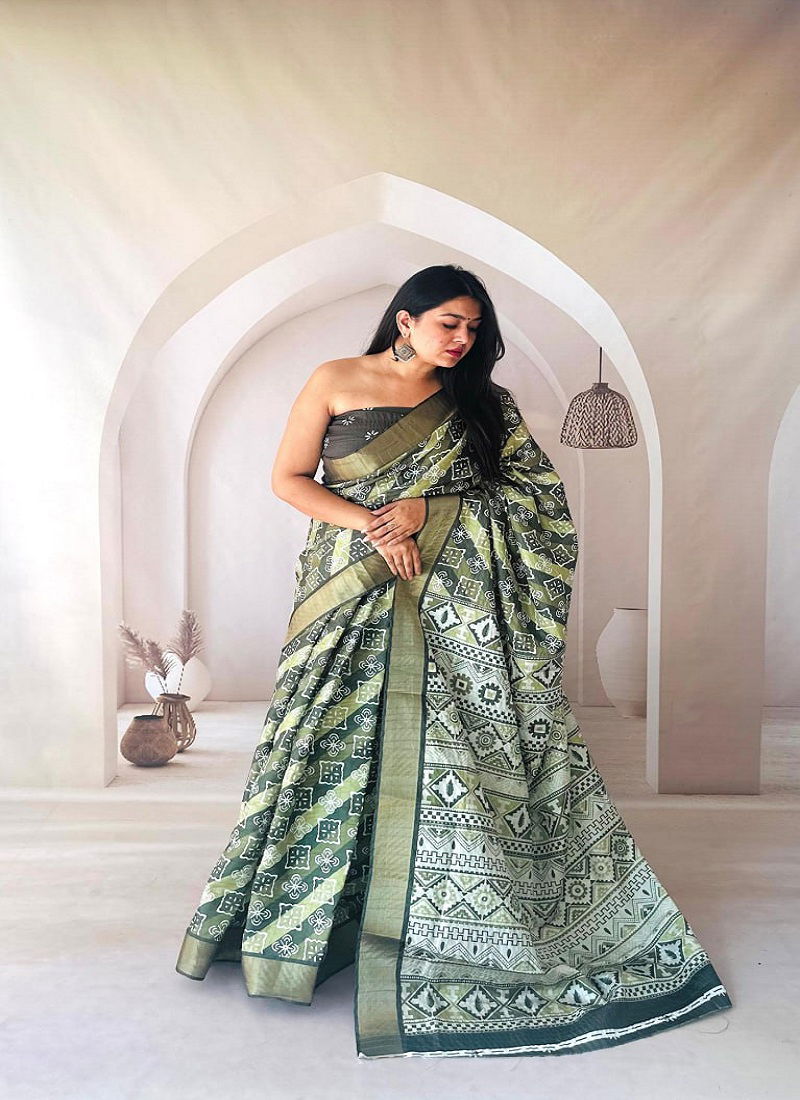 Scmd Mausam Digital Printed Silk Saree Wholesale Clothing Suppliers In India