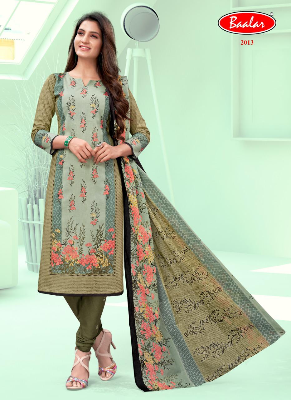 Baalar Nai Disha 1 Pure Cotton Printed Casual Wear Dress Material Collection
