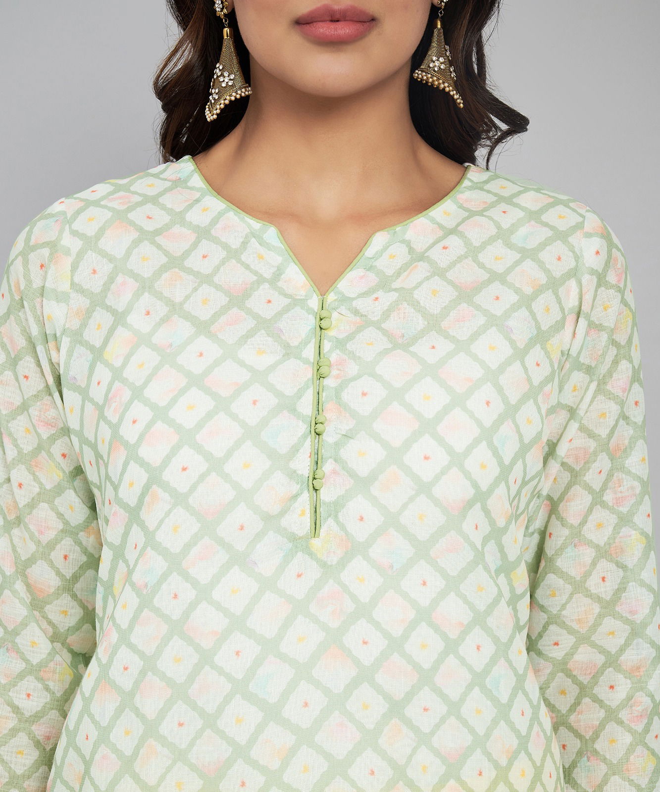 Label Khoj 9678 And 9679 Linen Printed kurti Wholesale Clothing Suppliers In india