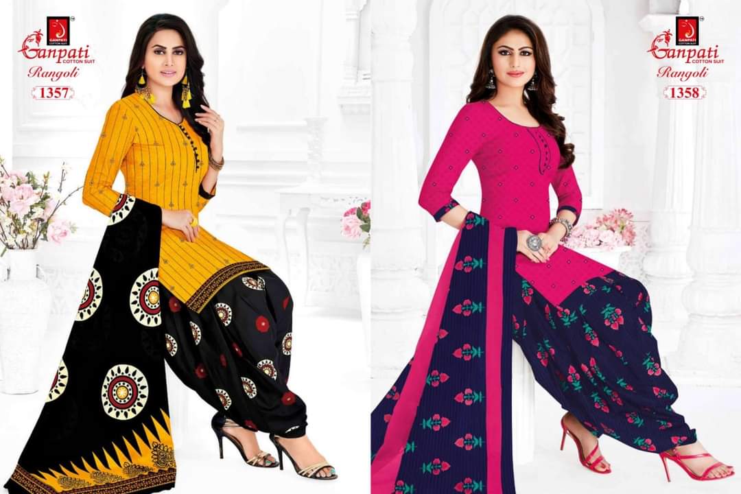 RANGOLI VOL- 13 Latest Fancy Designer Casual Wear Cotton Printed Dress Material Collection