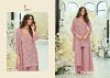 Rosy Color By Eba Georgette With Beats Work Readymade Suits