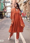 Morni By Kadlee Mull Chanderi Anarkali Kurtis Set Wholesale Market In Surat
