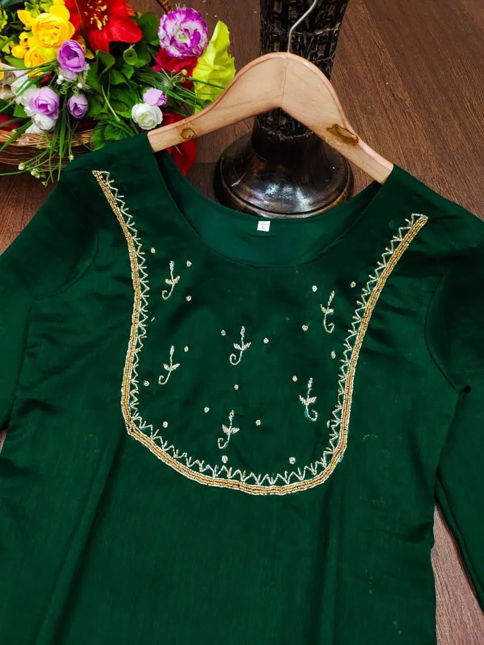 Festive Special Vichitra Designer Kurtis Catalog